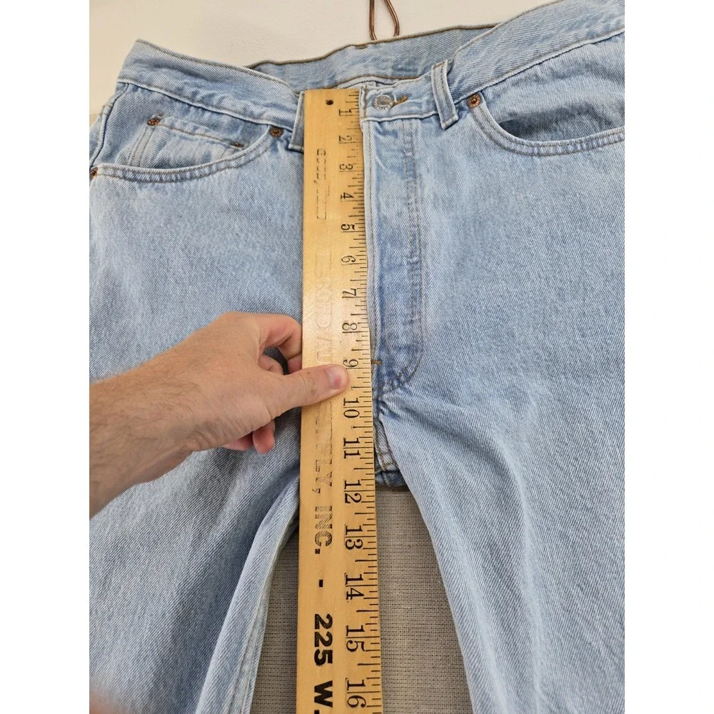 VTG Levi's 501 Jeans Mens 34x36 Tall Fits 32x35